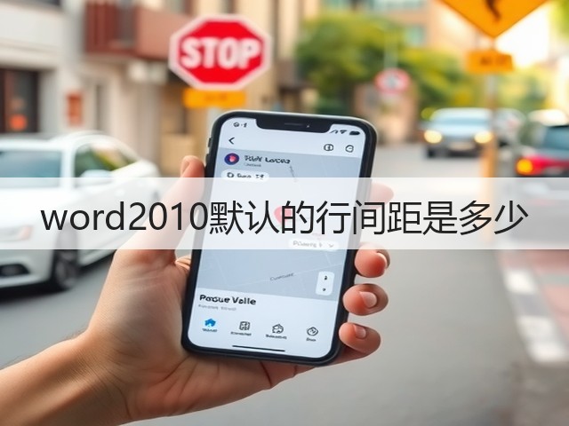 word2010默认的行间距是多少(图1) word2010默认的行间距是多少(图1)