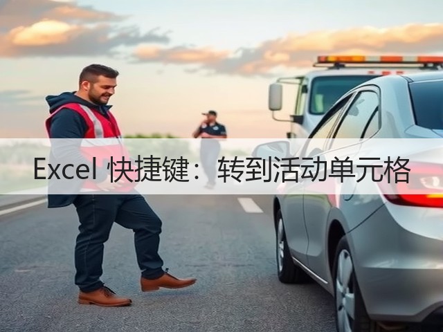 Excel 快捷键:转到活动单元格(图1) Excel 快捷键:转到活动单元格(图1)