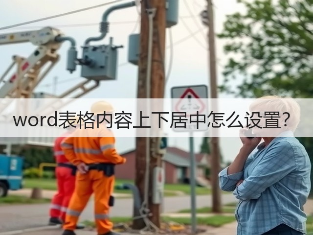 word表格内容上下居中怎么设置?(图2) word表格内容上下居中怎么设置?(图2)