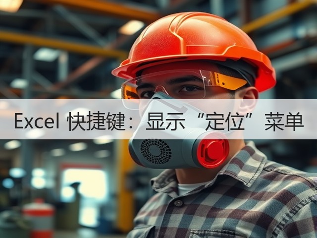 Excel 快捷键:显示“定位”菜单(图1) Excel 快捷键:显示“定位”菜单(图1)