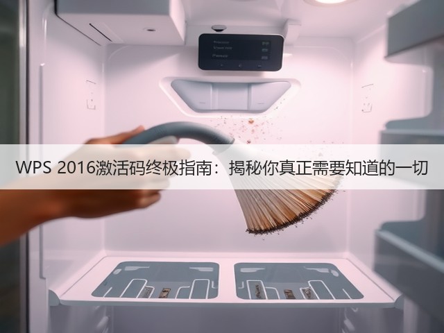 WPS 2016激活码终极指南：揭秘你真正需要知道的一切(图2)