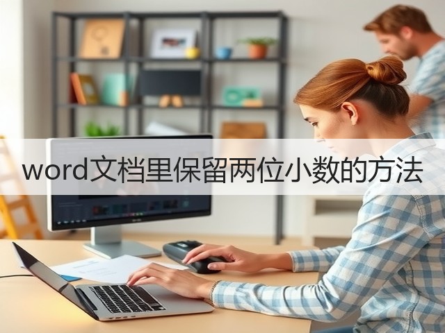word文档里保留两位小数的方法(图3) word文档里保留两位小数的方法(图3)