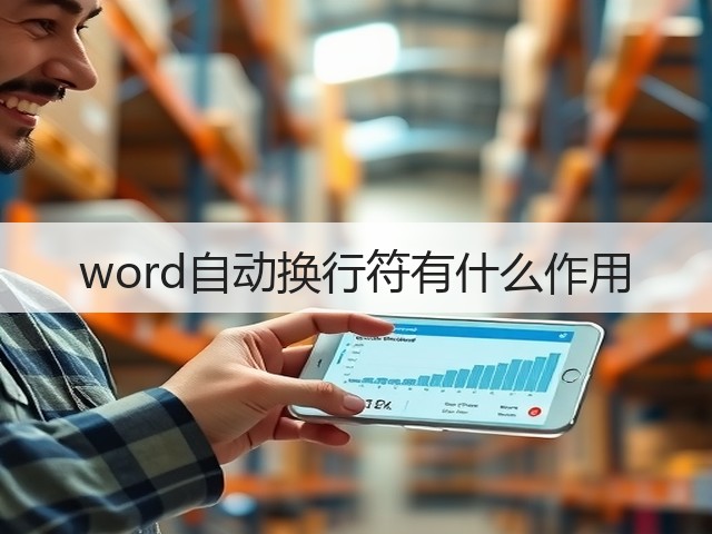 word自动换行符有什么作用(图2)