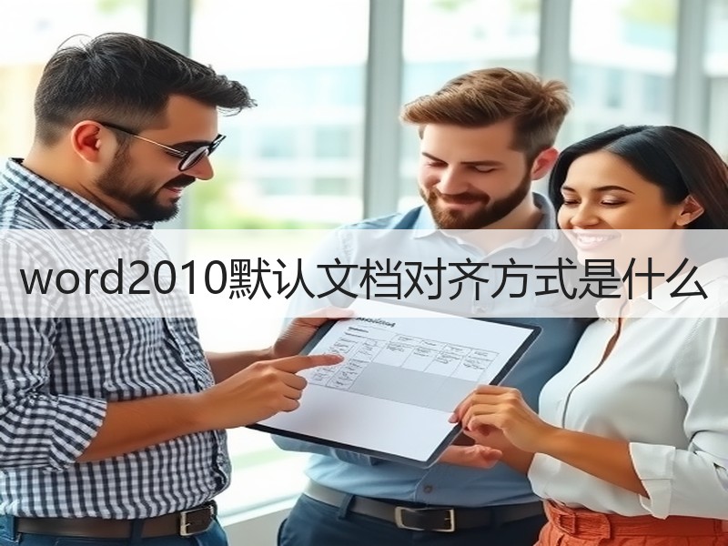 word2010默认文档对齐方式是什么 - 诺云壹观办公网