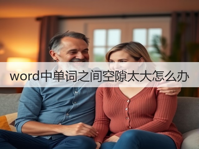 word中单词之间空隙太大怎么办(图3) word中单词之间空隙太大怎么办(图3)