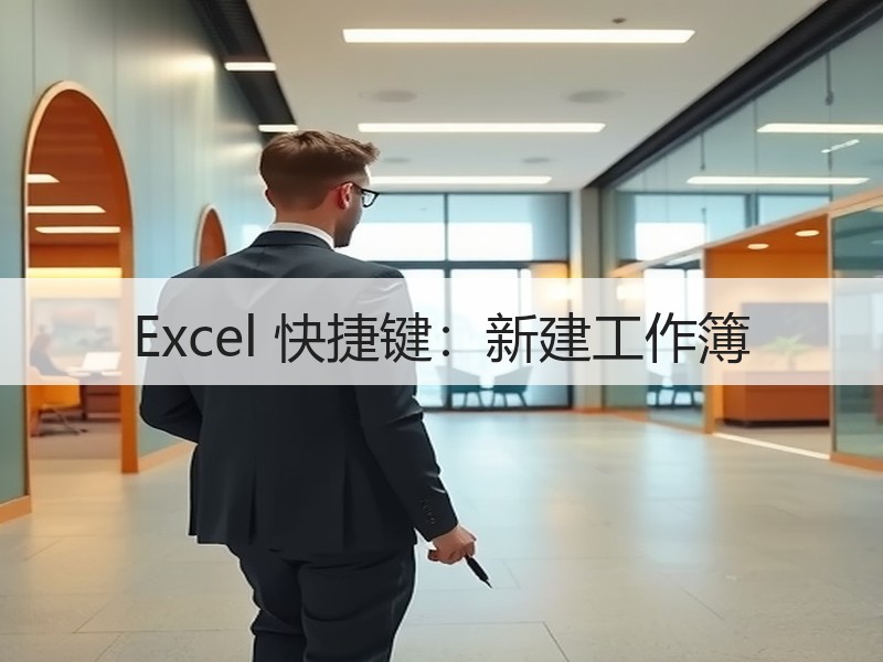 Excel 快捷键：新建工作簿 - 诺云壹观办公网