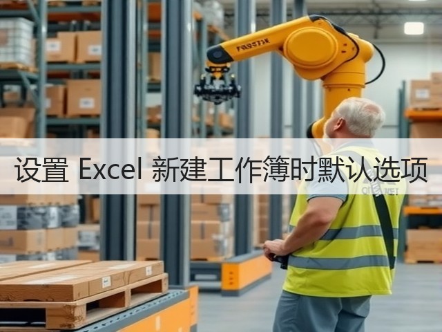 设置 Excel 新建工作簿时默认选项(图1) 设置 Excel 新建工作簿时默认选项(图1)