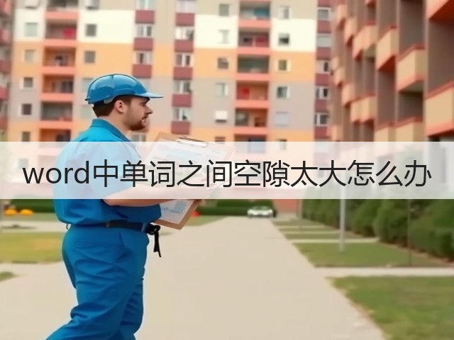 word中单词之间空隙太大怎么办(图2) word中单词之间空隙太大怎么办(图2)