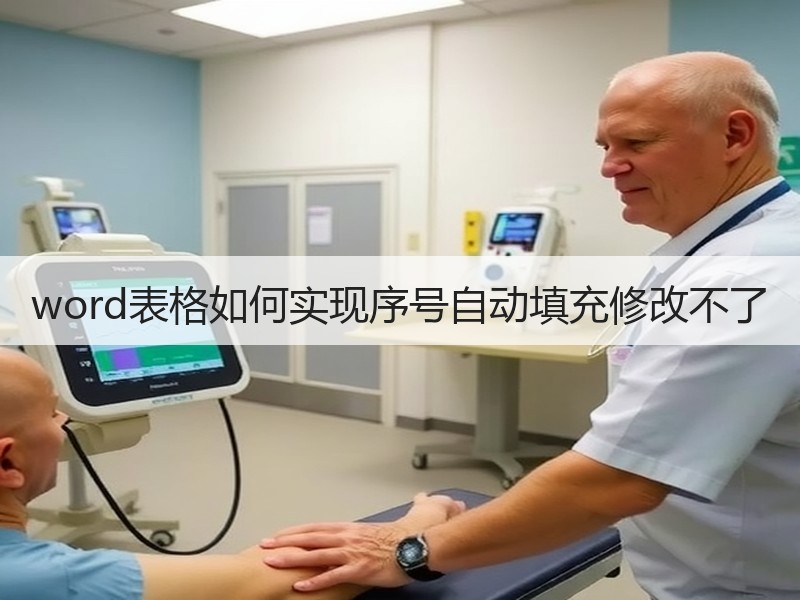 word表格如何实现序号自动填充修改不了 - 诺云壹观办公网