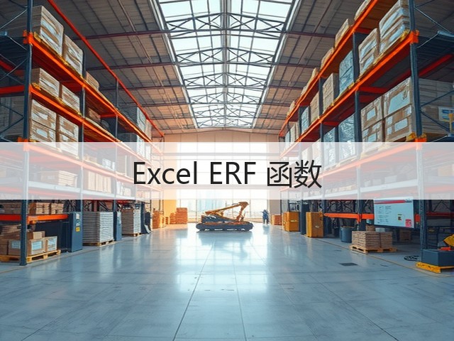 Excel ERF 函数(图2) Excel ERF 函数(图2)