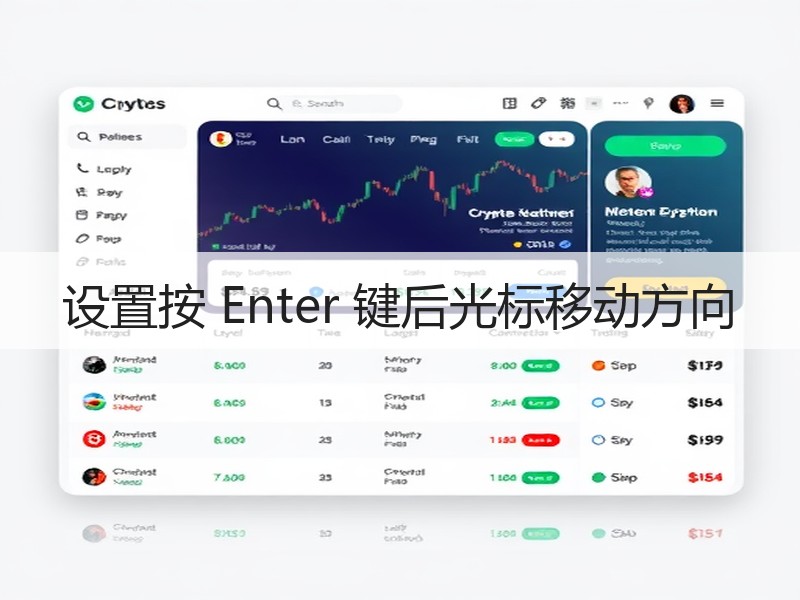 设置按 Enter 键后光标移动方向 - 诺云壹观办公网