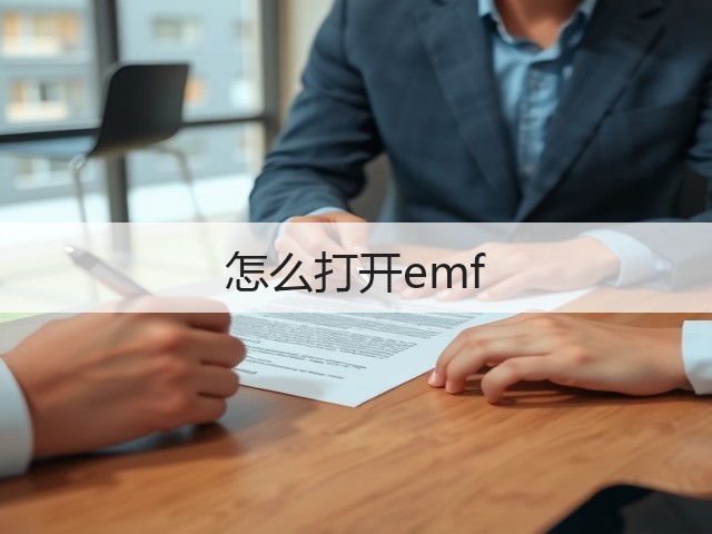 怎么打开emf(图3) 怎么打开emf(图3)