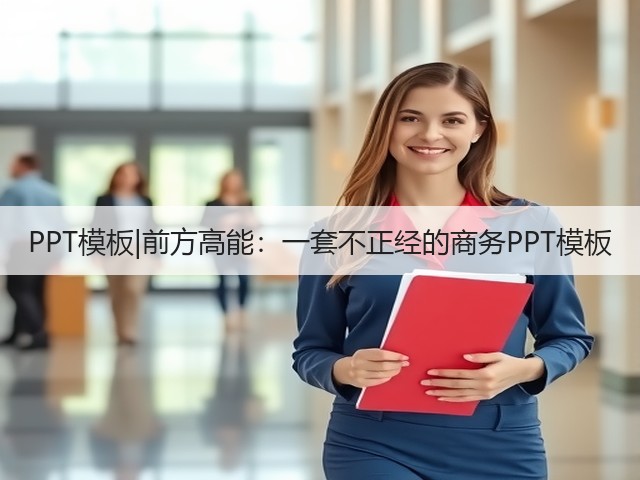 PPT模板|前方高能:一套不正经的商务PPT模板(图2) PPT模板|前方高能:一套不正经的商务PPT模板(图2)