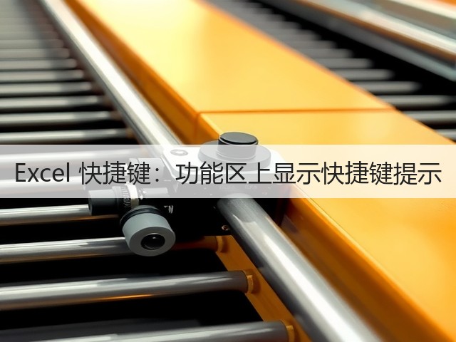 Excel 快捷键:功能区上显示快捷键提示(图2) Excel 快捷键:功能区上显示快捷键提示(图2)