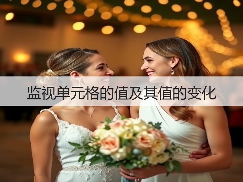监视单元格的值及其值的变化 - 诺云壹观办公网
