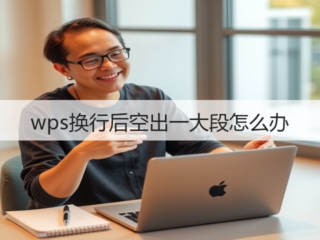 wps换行后空出一大段怎么办(图2)