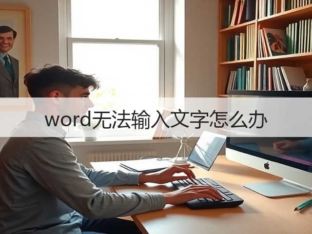 word无法输入文字怎么办(图2)