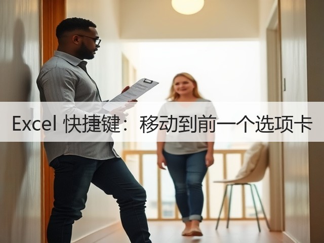 Excel 快捷键:移动到前一个选项卡(图1) Excel 快捷键:移动到前一个选项卡(图1)