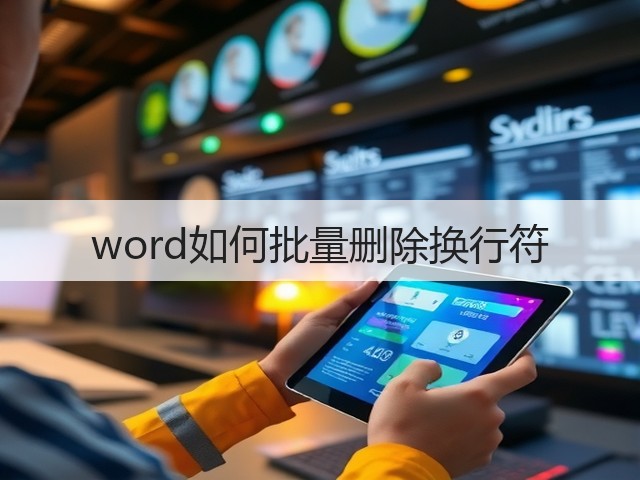word如何批量删除换行符(图1)