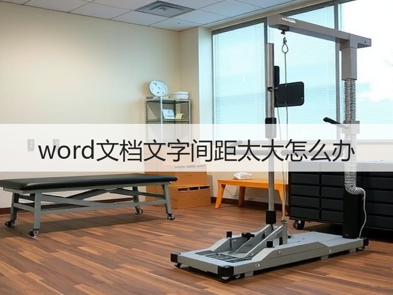 word文档文字间距太大怎么办 - 诺云壹观办公网