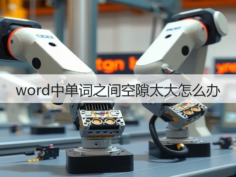 word中单词之间空隙太大怎么办 - 诺云壹观办公网