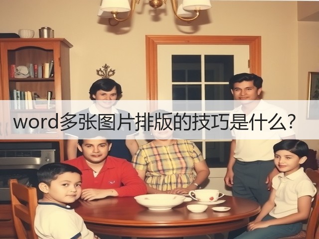 word多张图片排版的技巧是什么?(图2) word多张图片排版的技巧是什么?(图2)