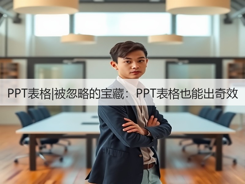 PPT表格|被忽略的宝藏：PPT表格也能出奇效 - 诺云壹观办公网