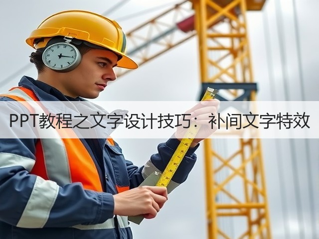 PPT教程之文字设计技巧：补间文字特效(图3)