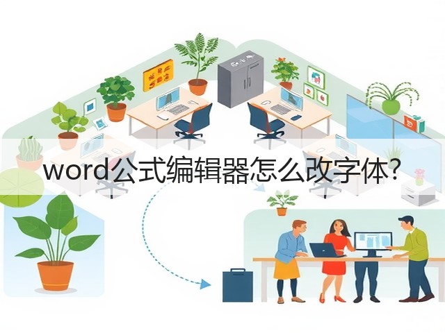 word公式编辑器怎么改字体?(图2) word公式编辑器怎么改字体?(图2)