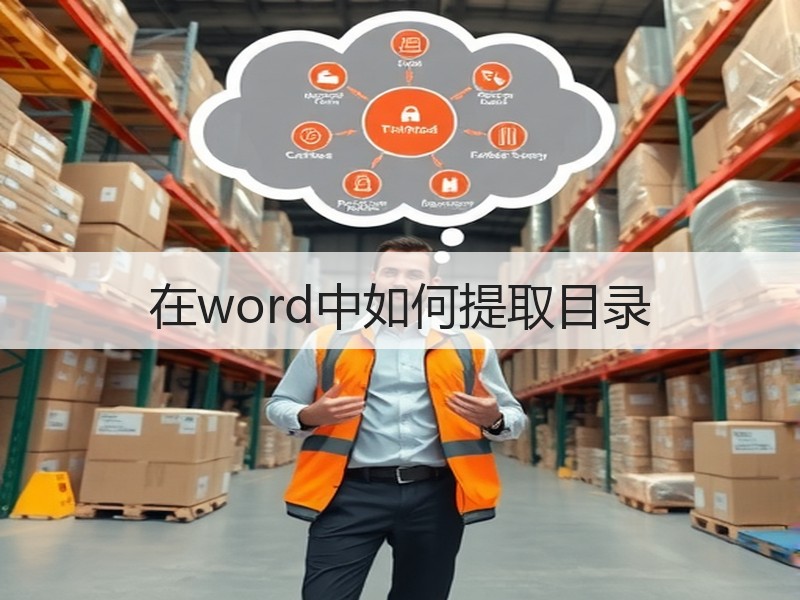 在word中如何提取目录 - 诺云壹观办公网
