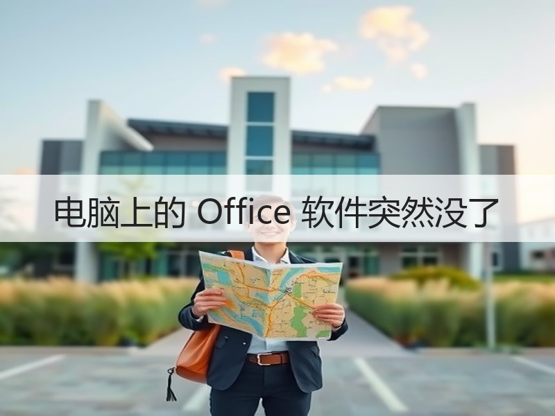 电脑上的 Office 软件突然没了 - 诺云壹观办公网