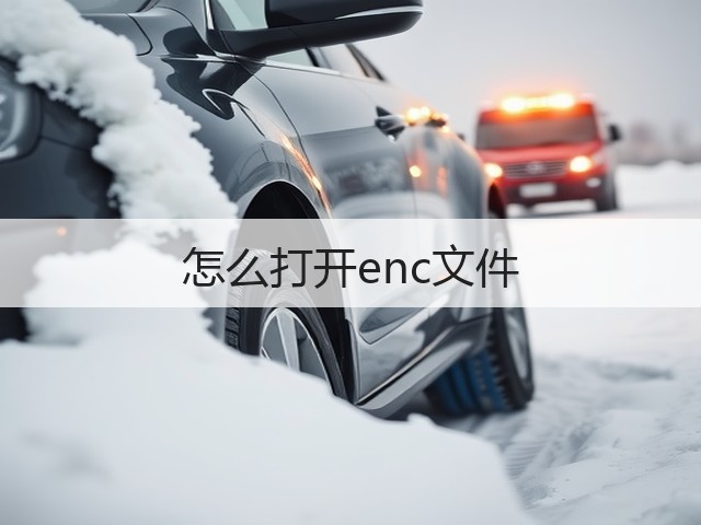 怎么打开enc文件(图1) 怎么打开enc文件(图1)