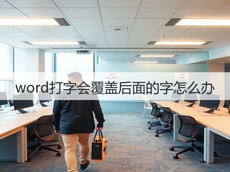 word打字会覆盖后面的字怎么办 - 诺云壹观办公网