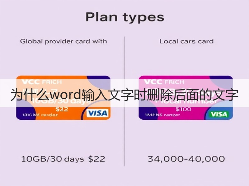 为什么word输入文字时删除后面的文字 - 诺云壹观办公网