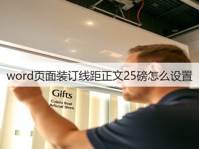 word页面装订线距正文25磅怎么设置(图1) word页面装订线距正文25磅怎么设置(图1)
