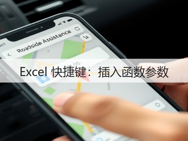 Excel 快捷键：插入函数参数(图2)