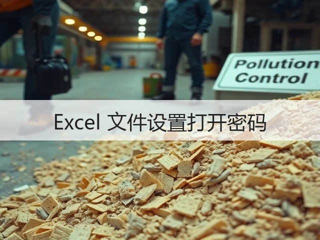 Excel 文件设置打开密码(图2)