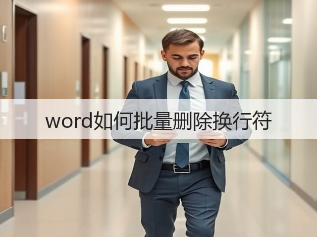 word如何批量删除换行符(图3)