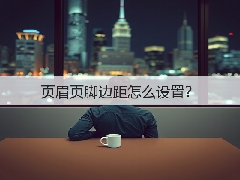 页眉页脚边距怎么设置？ - 诺云壹观办公网