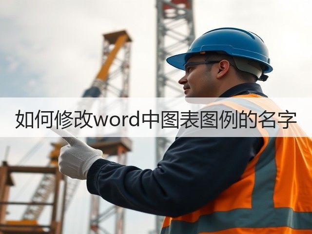 如何修改word中图表图例的名字(图2)