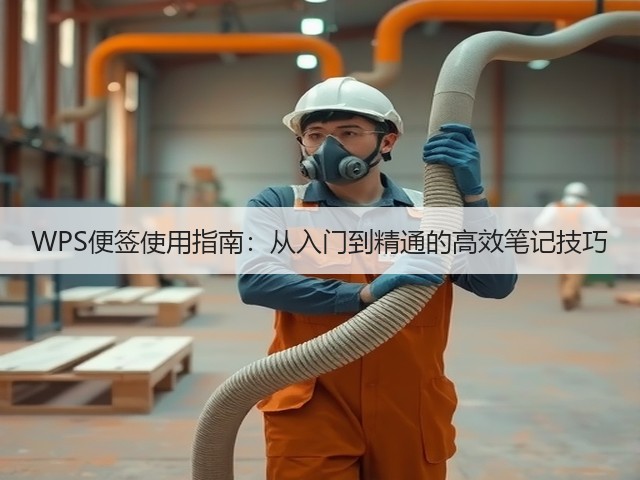 WPS便签使用指南：从入门到精通的高效笔记技巧(图3)