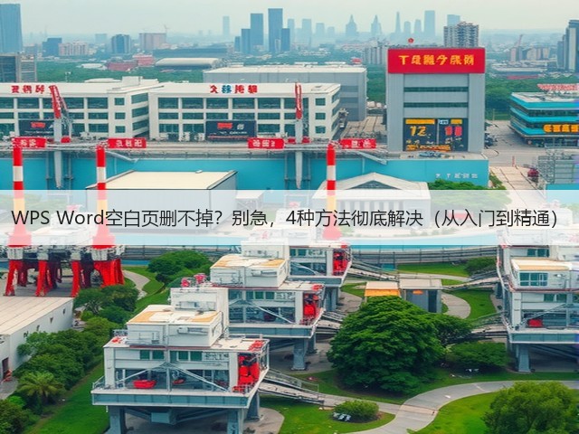 WPS Word空白页删不掉？别急，4种方法彻底解决（从入门到精通）(图3)