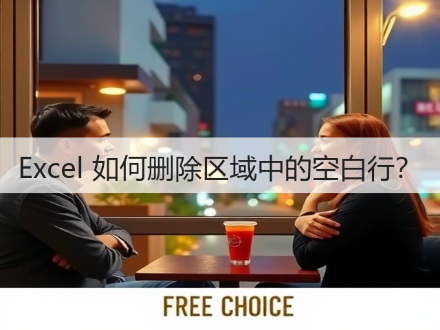Excel 如何删除区域中的空白行?(图1) Excel 如何删除区域中的空白行?(图1)