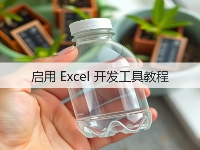 启用 Excel 开发工具教程(图1) 启用 Excel 开发工具教程(图1)