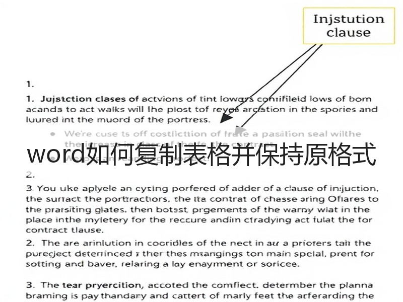 word如何复制表格并保持原格式 - 诺云壹观办公网