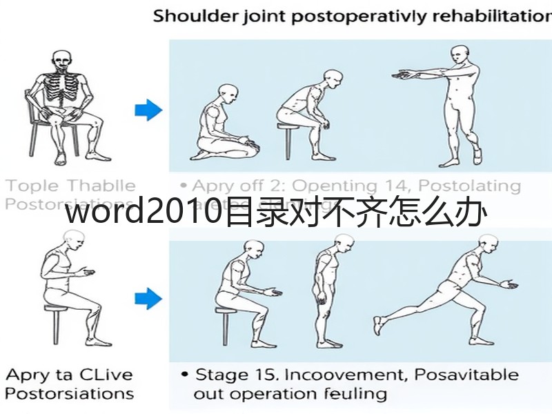 word2010目录对不齐怎么办 - 诺云壹观办公网