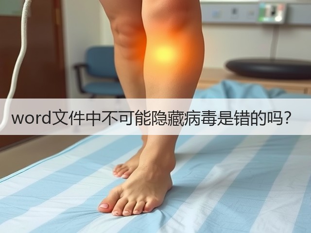 word文件中不可能隐藏病毒是错的吗?(图3) word文件中不可能隐藏病毒是错的吗?(图3)