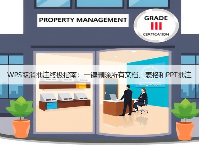 WPS取消批注终极指南:一键删除所有文档、表格和PPT批注(图1) WPS取消批注终极指南:一键删除所有文档、表格和PPT批注(图1)