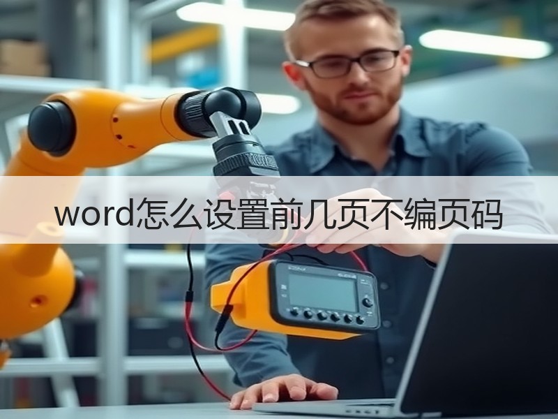 word怎么设置前几页不编页码 - 诺云壹观办公网