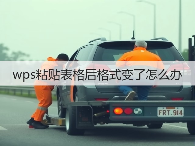 wps粘贴表格后格式变了怎么办(图2) wps粘贴表格后格式变了怎么办(图2)